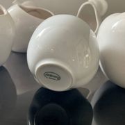 Set of 6 vintage ceramic fruit vases/cachepots