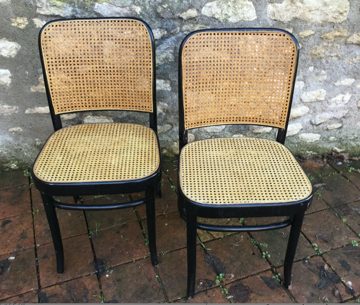 Pair of chairs Thonet 811