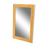 Pine mirror, GT, Glas & Trä Hovmantorp, Sweden, 1970 - 120x78cm