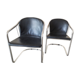 Pair of Gastone Rinaldi armchairs