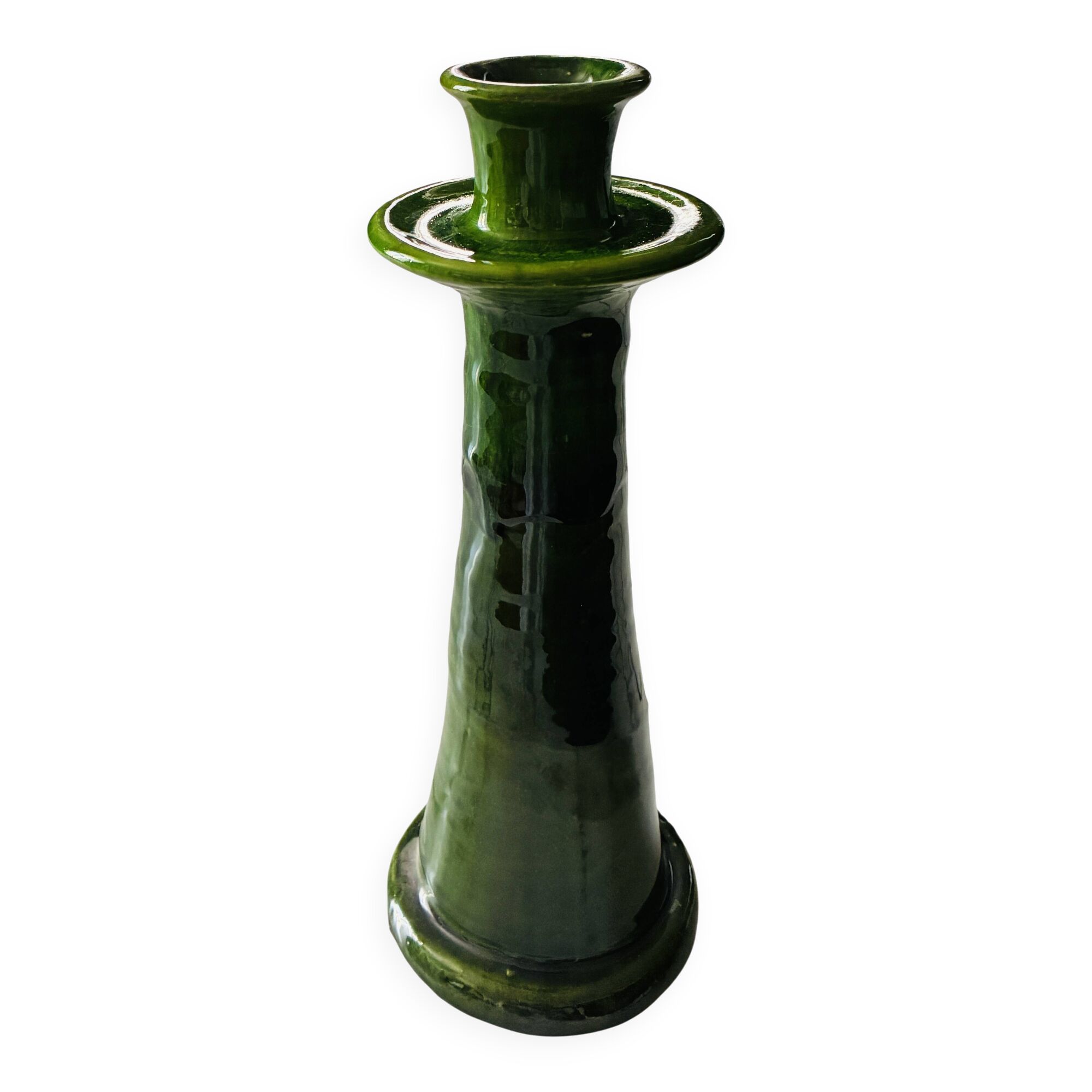 Tamegroute ceramic candlestick