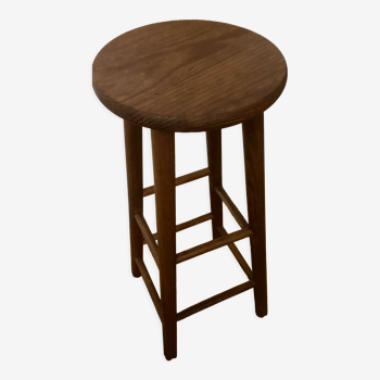 Tabouret pin des années 80