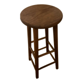 Tabouret pin des années 80