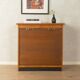 Classic tambour door cabinet from the 1960s