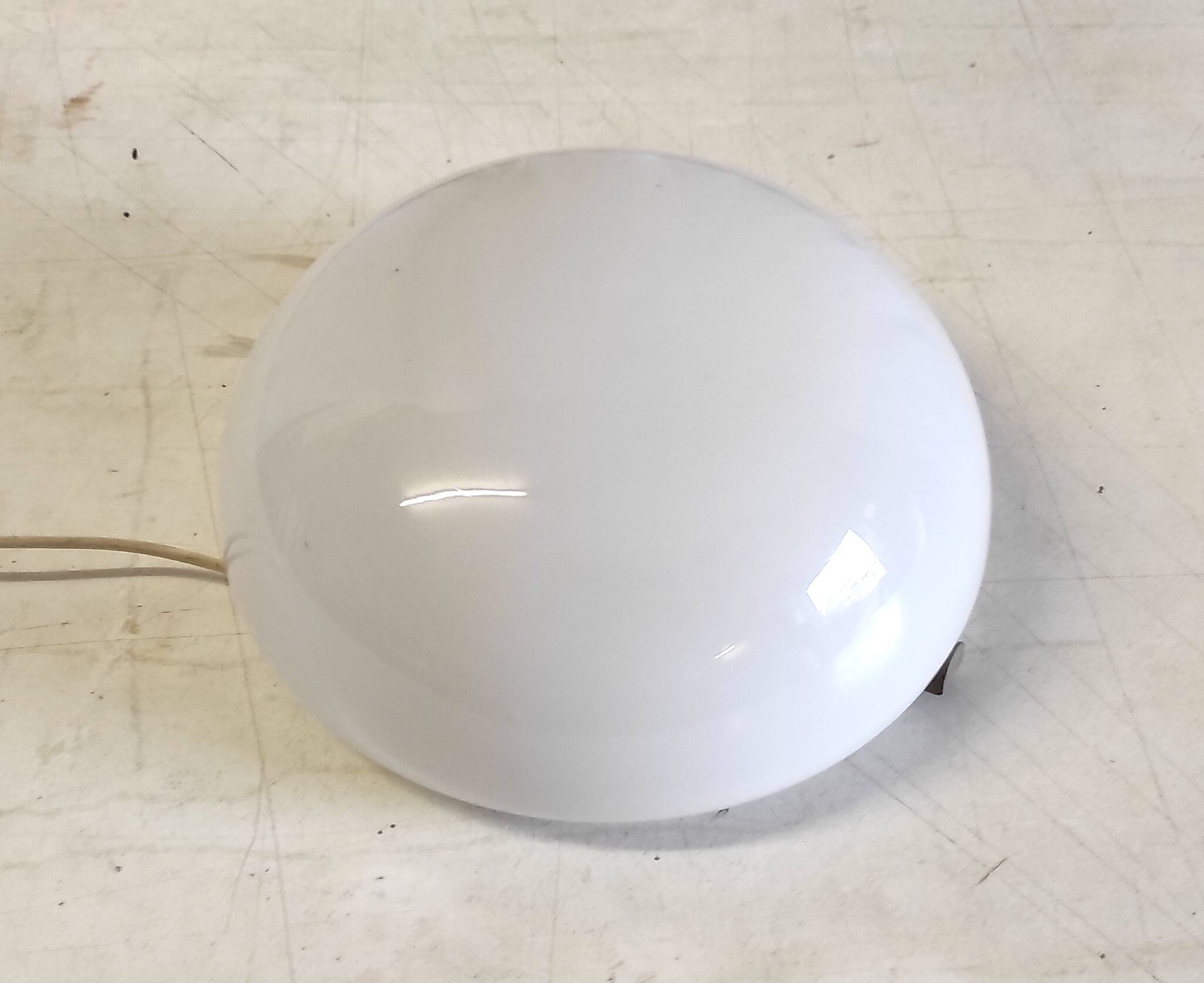 Ceiling light or globe wall lamp opaline diameter 25 cm - mid 20th century