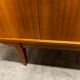 Scandinavian teak cabinet 4 doors 2+1 drawers wardrobe 1960