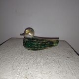 Duck glass press Murano Bruno Poggi