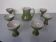 Ceramic Decanters & Tumblers, 1960s, Set of 7