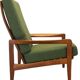 Fauteuil vintage en teck, milieu XXème