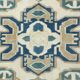 Vintage Handmade Turkish Area Rug, 100% Wool