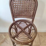 Rattan bar stools