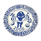 Plat en porcelaine Le millenium