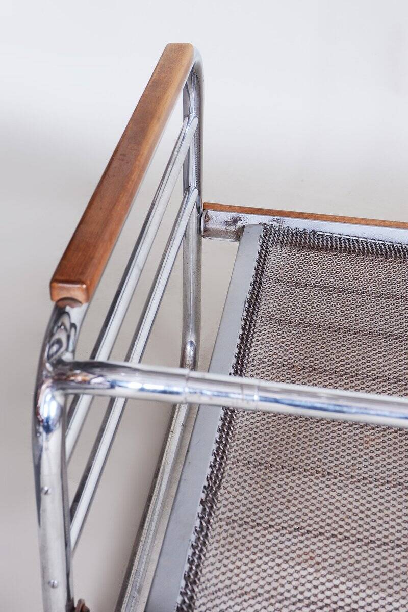 Bauhaus Sofa in Beech & Leather attributed to Thonet, 1930s