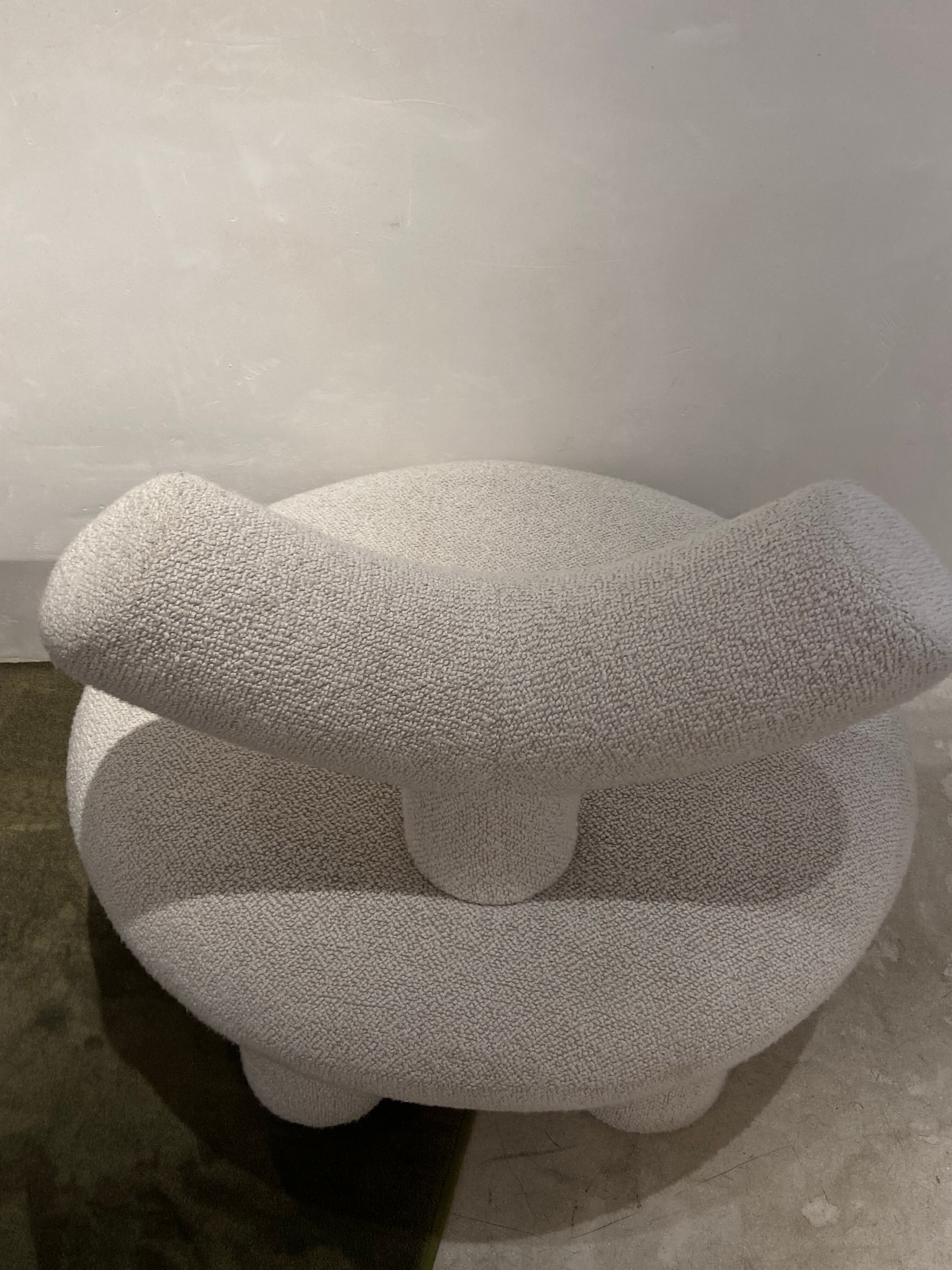 Chair olga engel who are you in curly wool