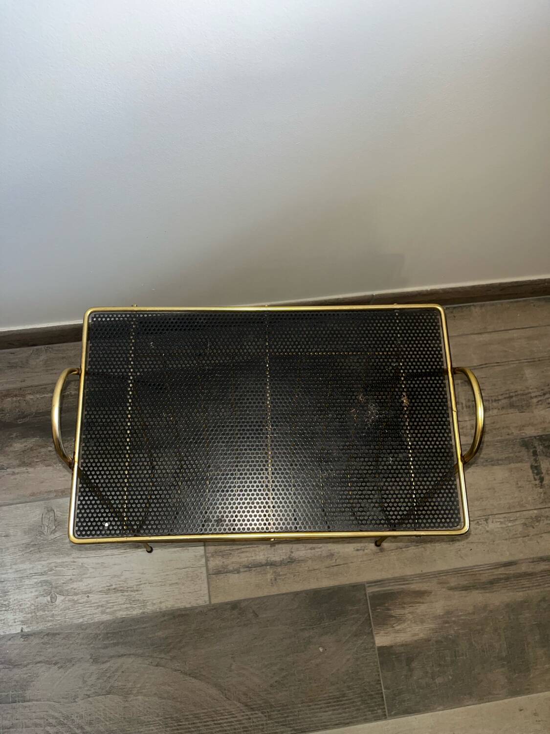 Magazine holder end table