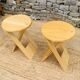 Vintage Suzy folding stools by Adrian Reed