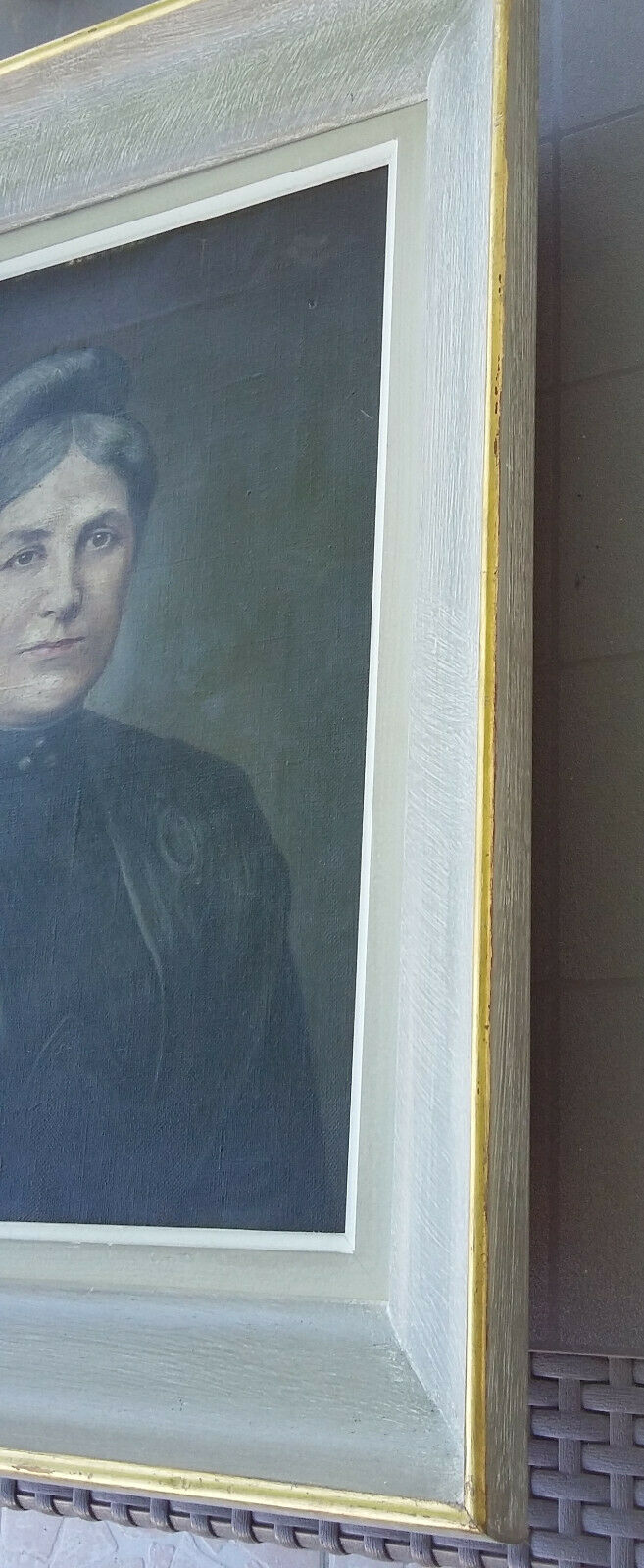 Huile sur toile signée 51 cm x 60 cm