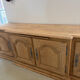 Oak enfilade sandblasted