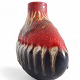 Sculptural West German Ceramic Vase by Carstens Tönnieshof, c. 1950s