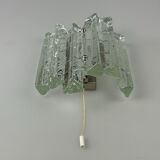 Wall lamp Wall Sconce Fischer Leuchten Germany Ice Glas Design