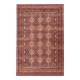 Red oriental-style rug