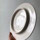 Presentation dish, ceramic pie dish with floral motifs. Very good retro vintage condition