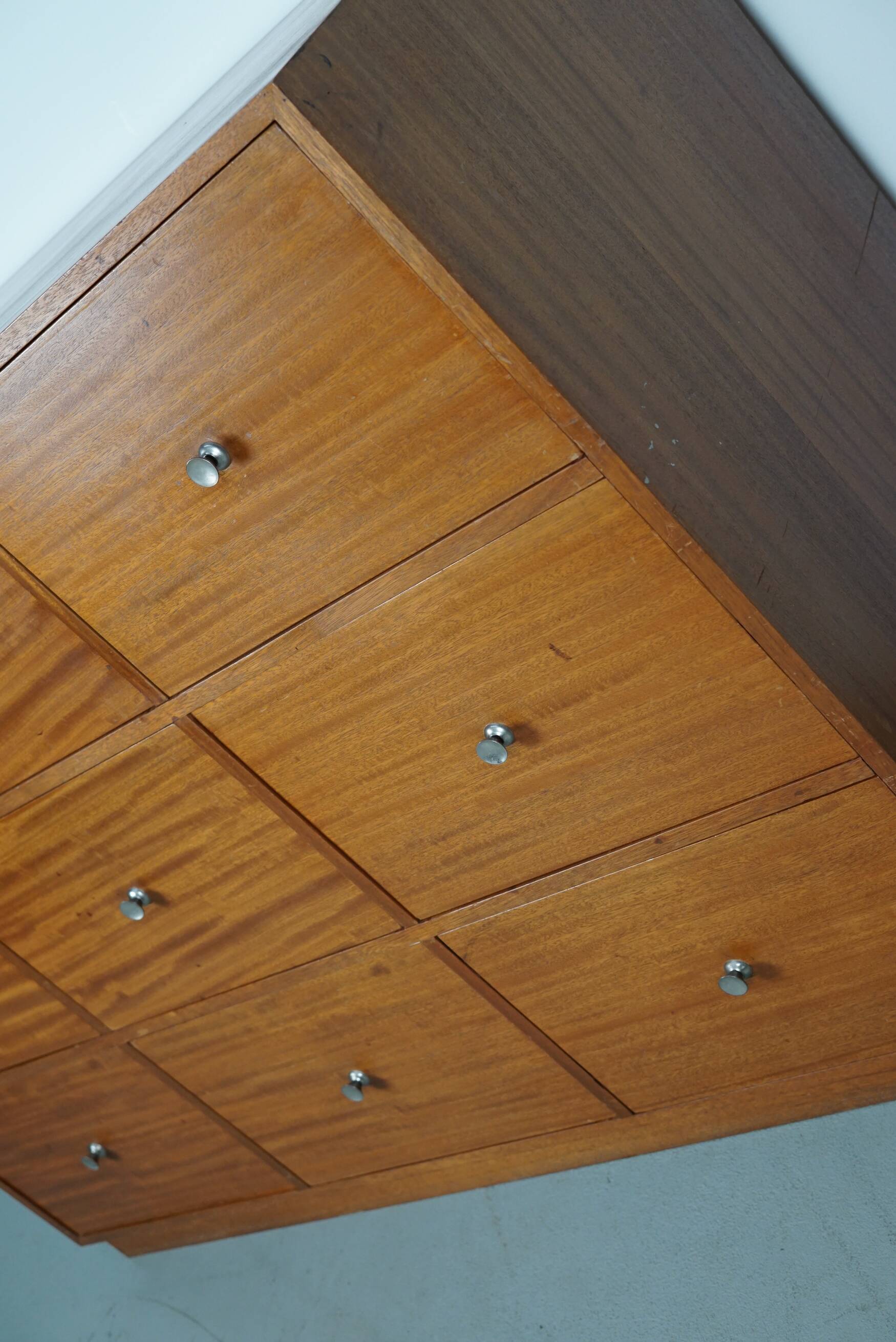 Vintage Mid-Century Dutch Shop / Apothecary Cabinet