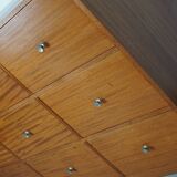 Vintage Mid-Century Dutch Shop / Apothecary Cabinet