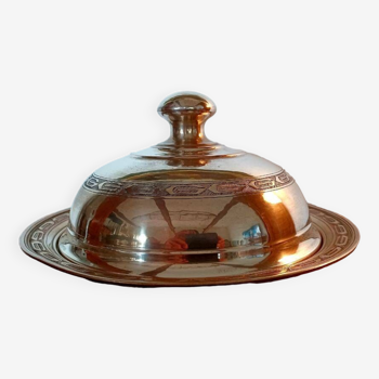 Silver metal service bell