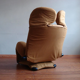 Fauteuil Wink modèle 111 par Tashiyuki Kita pour Cassina, années 1980