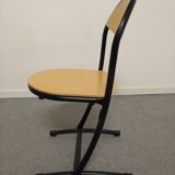 Series of 4 chairs from the 80s