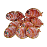 Vintage fish dessert service