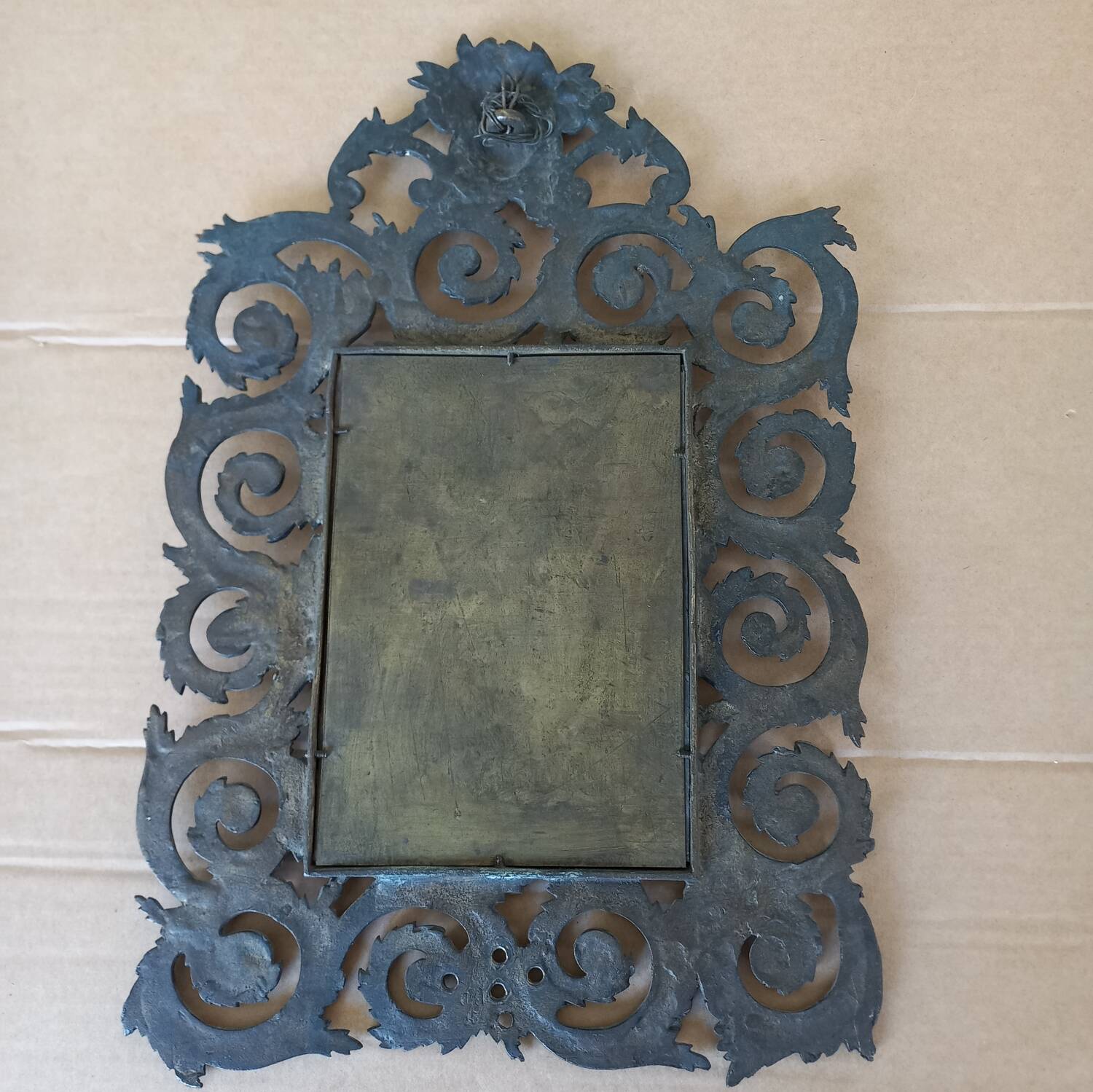 Miroir en bronze