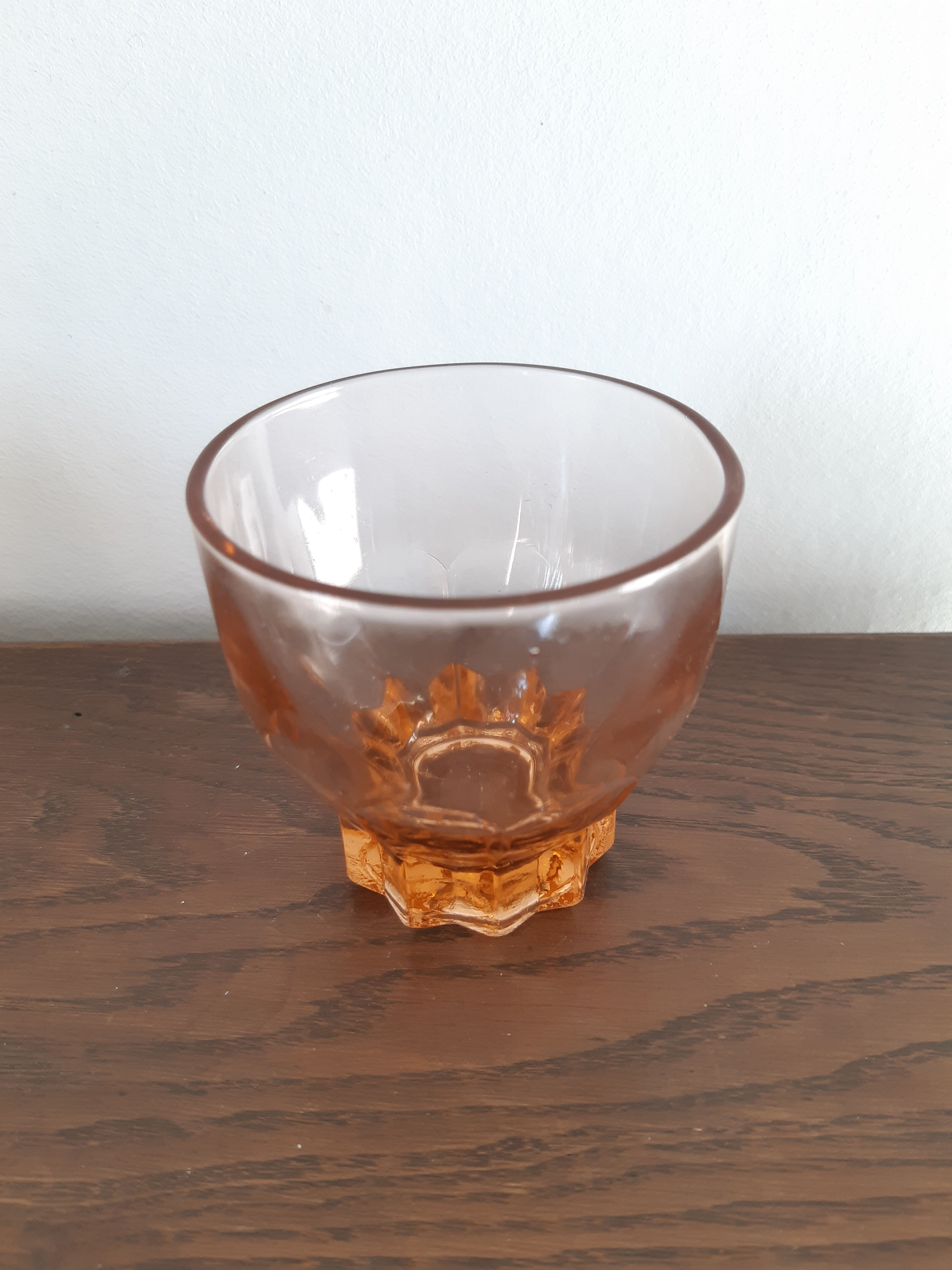 Vintage liquor glass