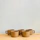 Ensemble de 5 tasses à café en grès de Brenne