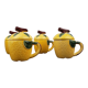 Lemon slurry cups with lid