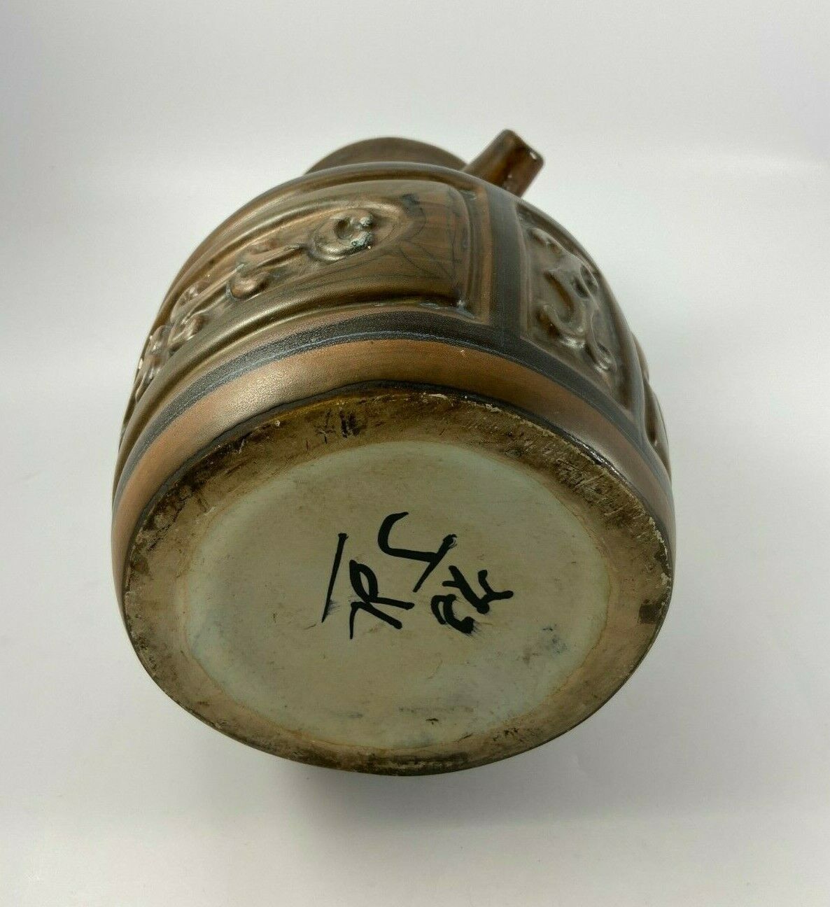 Pitcher in ceramic by Jean de Lespinasse 1950