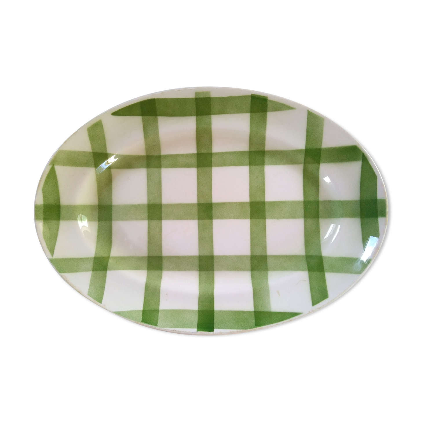 Vintage oval serving dish