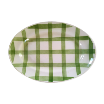 Vintage oval serving dish