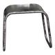Vintage industrial metal stool – restored – workshop style