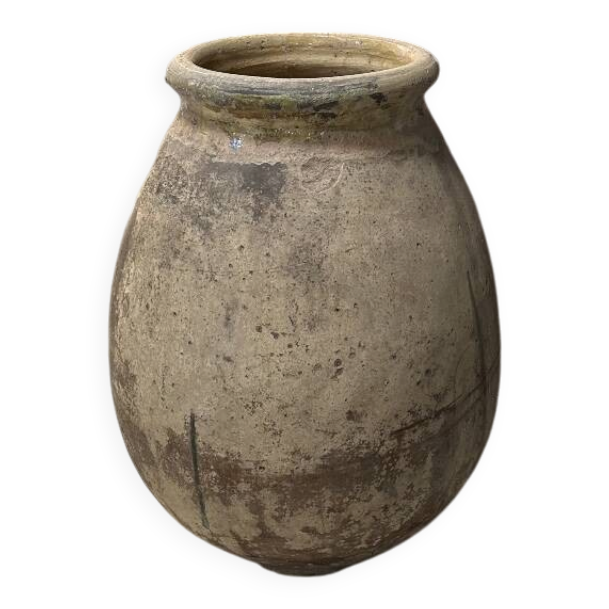 19th-century terracotta jar