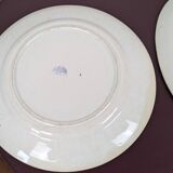 Pair of earthenware dishes from the Nouvelles Galeries, Marly model