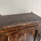 Patinated wooden toilet cabinet / pharmacy