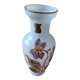 Vase in opaline hand-decorated