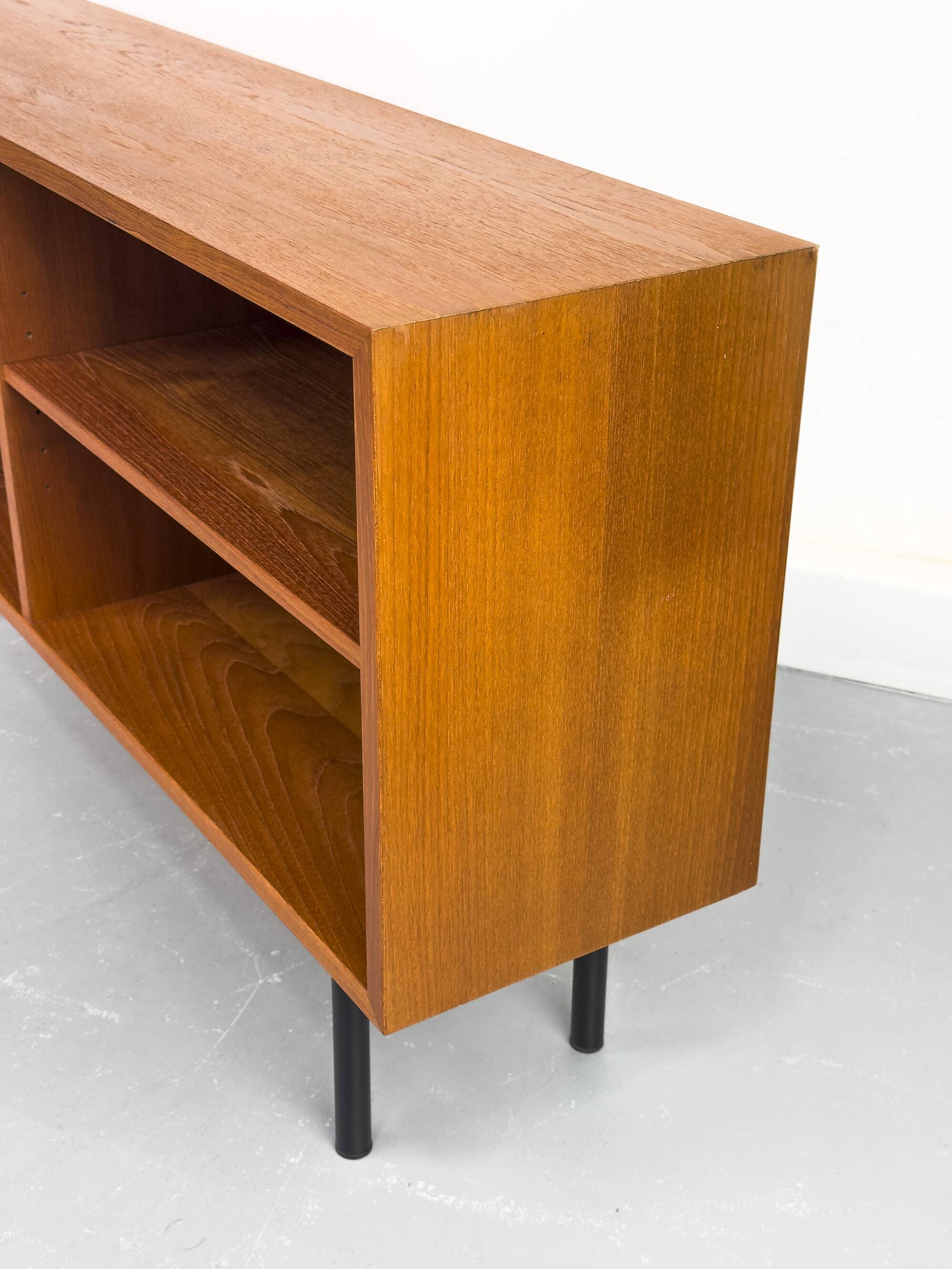 Low Teak Shelf from Omann Jun, 1960s