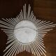 Sun vintage 70 cm braided rattan mirror