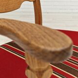 1960s, Danish design, armchair, oak wood, furniture wool.