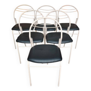 suite de 6 chaises vintage