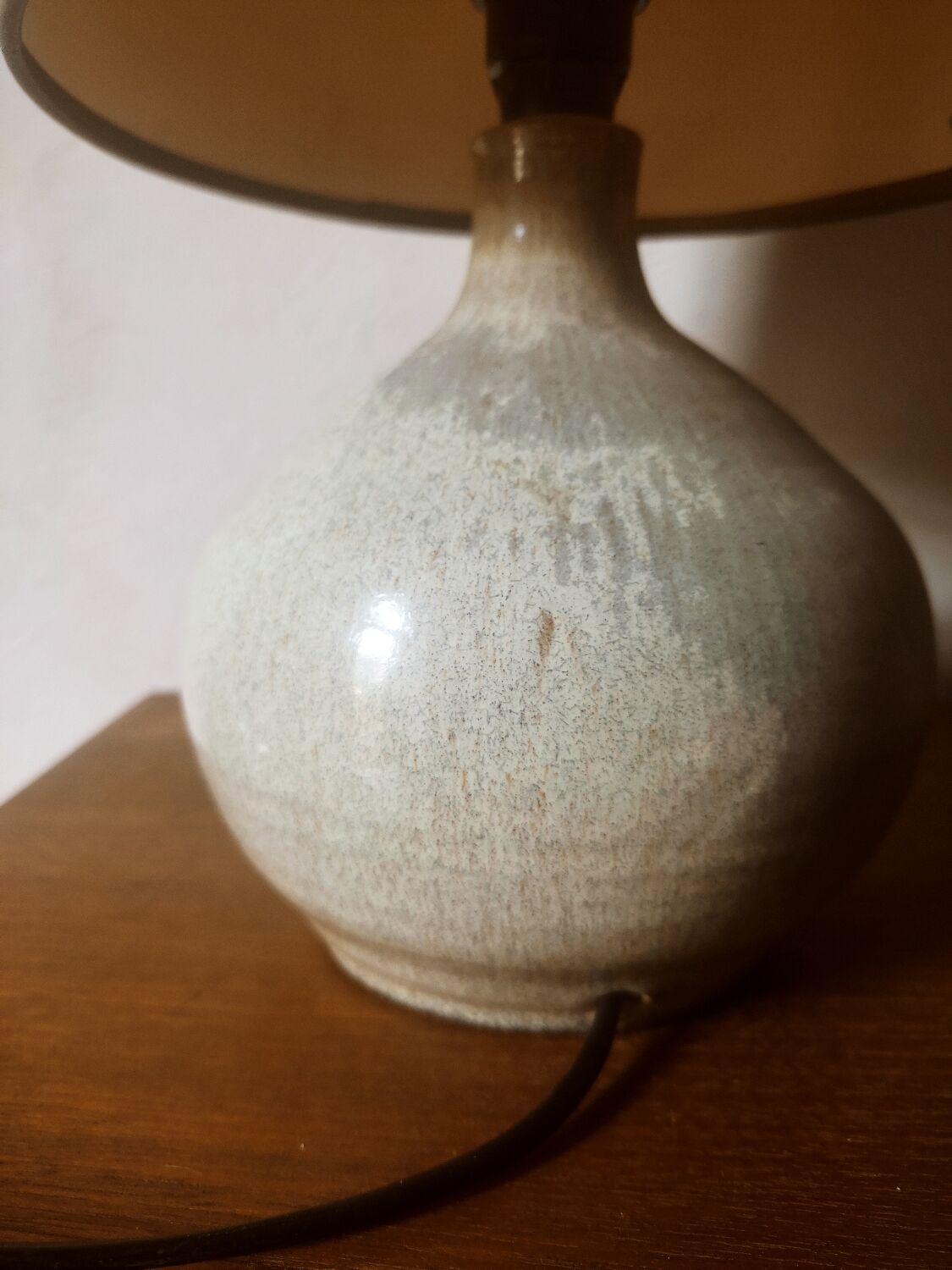 Ceramic ball lamp