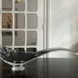 grande coupe oiseau en cristal
